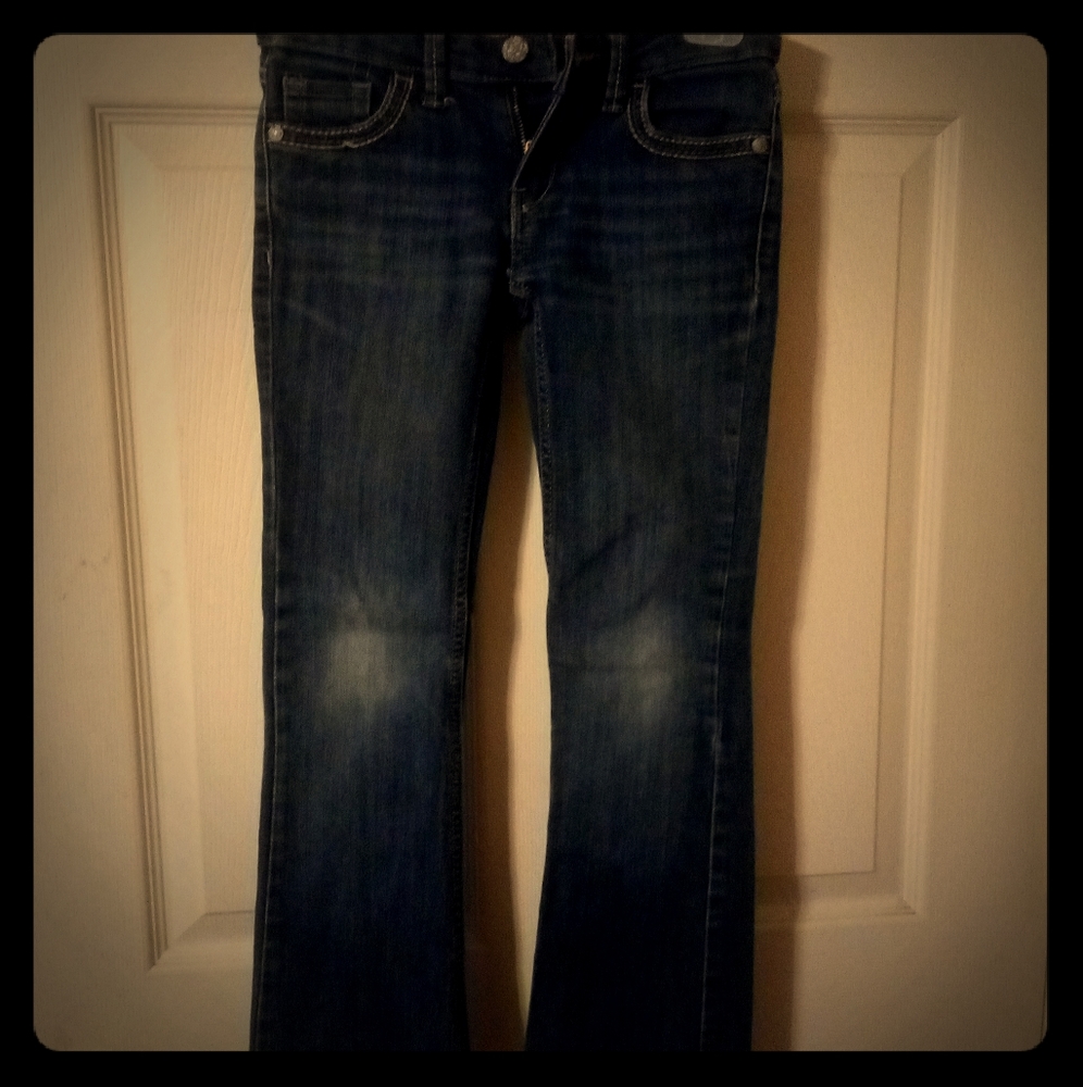 Girls boot cut Levi jeans size 8
